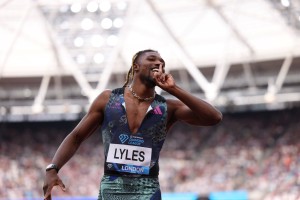 La particular historia de Noah Lyles, el candidato a llevarse el oro en atletismo en París