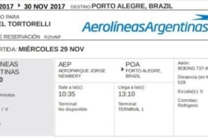 Ins&oacute;lito: el hincha de River que hab&iacute;a comprado pasajes para la final en Porto Alegre y ahora es furor en las redes sociales
