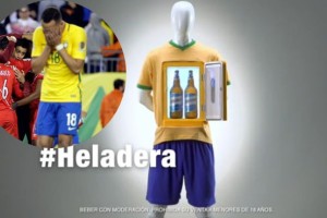 #HeladeraPechoFr&iacute;o: divertido comercial que se burla de la eliminaci&oacute;n de Brasil
