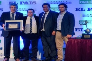  Pe&ntilde;arol fue galardonado como el mejor equipo uruguayo del 2015