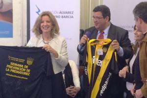 Pe&ntilde;arol fue reconocido por su trabajo para prevenir la prematurez