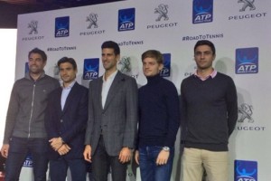 La ATP y Peugeot anunciaron su acuerdo de patrocinio global