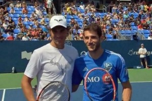 El Masters 1000 de Montreal realiz&oacute; una exhibici&oacute;n entre Rafa Nadal y Nacho Piatti