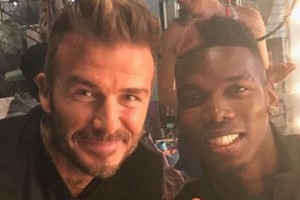 El “ambush marketing” de Beckham felicitando a Pogba por la clasificación a la final