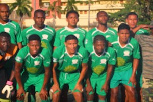 Un equipo de polic&iacute;as debut&oacute; en la Concachampions