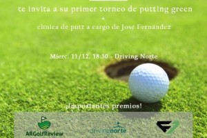 Se viene la Cl&iacute;nica y el Torneo de Putting de No Est&aacute; Dada