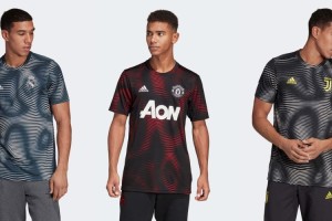 adidas present&oacute; la ropa de entrenamiento de sus principales clubes con un imperdible detalle