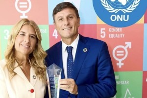 Pupi Zanetti fue distinguido por la ONU: recibió un premio por la Fundación P.U.P.I.