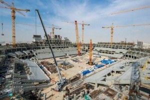 Qatar 2022: m&aacute;s de 200 millones de horas de trabajo y obras al 75% de su finalizaci&oacute;n