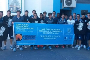 Racing apoya a la ONG Conduciendo a Conciencia