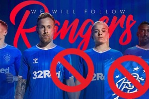 La UEFA proh&iacute;be la nueva camiseta de los Rangers de Escocia