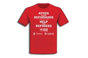 Barcelona y Atl&eacute;tico Madrid saldr&aacute;n a la cancha con una remera por los refugiados