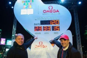 Se present&oacute; el reloj Omega de la cuenta regresiva para Buenos Aires 2018