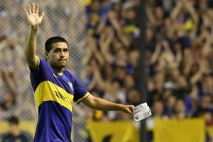 Riquelme anunci&oacute; que prepara su partido despedida