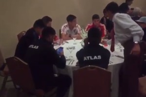 El histórico tercer tiempo entre River y Atlas