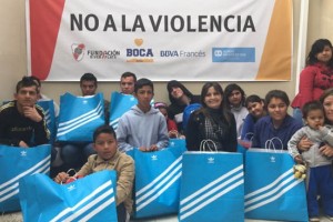 Fundaci&oacute;n River, Boca Social y Banco BBVA Franc&eacute;s, juntos por la solidaridad