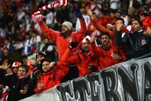 As&iacute; celebraron los hinchas de River en Jap&oacute;n, presentado por BBVA Franc&eacute;s