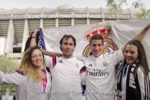 Microsoft lleva al Real Madrid a la televisi&oacute;n estadounidense