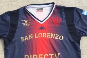 San Lorenzo present&oacute; su camiseta para el hist&oacute;rico partido contra Toronto Raptors