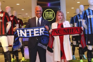 Milan e Inter abrieron una tienda en conjunto en su estadio