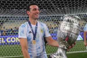 El r&eacute;cord que buscar&aacute; Scaloni con la Selecci&oacute;n rumbo a Qatar 2022
