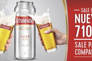 Sale nueva lata 710cc de Schneider para compartir