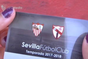 El Sevilla present&oacute; sus carnets de socios con una impensada caracter&iacute;stica en tinta termocrom&aacute;tica