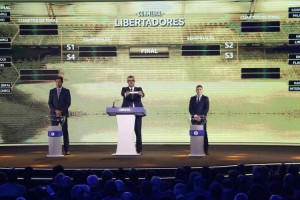 Los particulares invitados al sorteo de los octavos de la Libertadores 