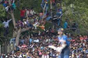 45 mil personas fueron a un estadio que estaba preparado para 18 mil