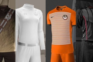 Star Wars y el f&uacute;tbol; los personajes reflejados en camisetas