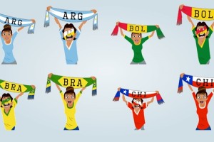 Facebook lanz&oacute; su paquete de stickers especiales de la Copa Am&eacute;rica