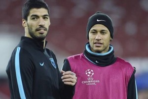 Suárez y Neymar apostaron una hamburguesa por el choque entre Brasil y Uruguay