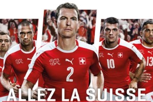 Puma present&oacute; las camisetas de Suiza, Rep&uacute;blica Checa, Austria y Eslovaquia
