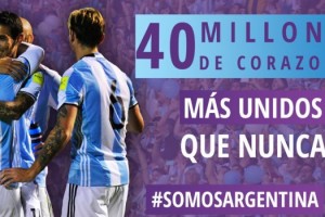 La Superliga Argentina ide&oacute; una campa&ntilde;a para alentar a la Selecci&oacute;n argentina previo al partido de Nigeria