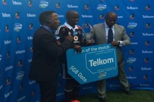 Liga de Sud&aacute;frica: la marca que premia al jugador del partido con 5GB de internet