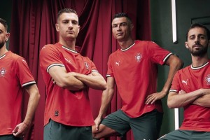 Luego de terminar su relación con Nike, Puma presentó sus primeras camisetas de Portugal