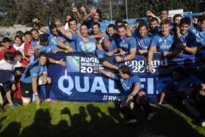 Dove homenaje&oacute; a Los Teros, el &uacute;nico seleccionado amateur en el Mundial de Rugby