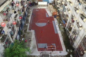 En Tailandia, son furor las canchas de f&uacute;tbol con formas raras