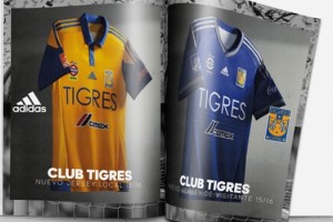 adidas y Tigres presentaron los nuevos uniformes para la temporada 2015/16