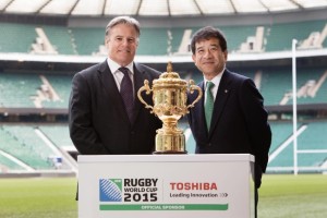 Toshiba se une como sponsor de la Rugby World Cup 2015