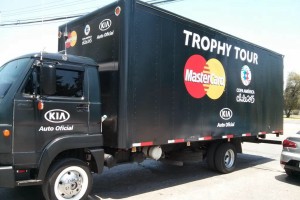 MasterCard presenta el Trophy Tour de la Copa Am&eacute;rica Chile 2015 en Uruguay