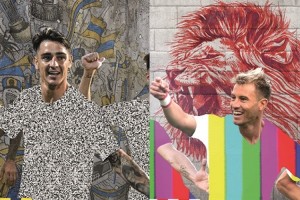 Under Armour abre los partidos de Estudiantes LP y Rosario Central para revelar sus nuevas camisetas 