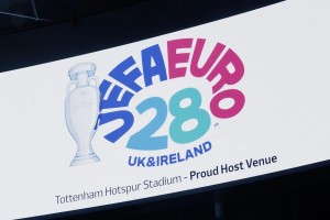 La UEFA presentó el logo y los estadios de la Eurocopa 2028 de Reino Unido e Irlanda