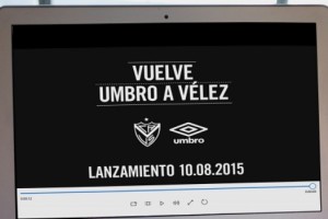 Umbro presentar&aacute; las nuevas camisetas de V&eacute;lez