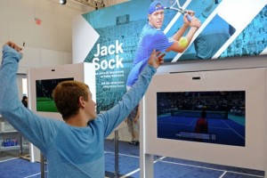 La activación de tenis en realidad virtual que ofrece el US Open