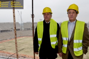 La construcci&oacute;n del estadio de Pe&ntilde;arol despierta &ldquo;admiraci&oacute;n&rdquo;, afirm&oacute; el presidente de la AUF