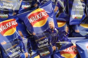 Jamie Vardy, la desconocida estrella de la Premier League, tiene su l&iacute;nea de papas fritas
