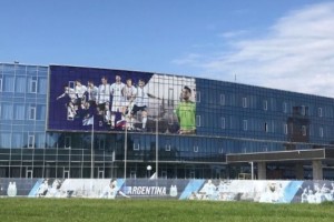 &iquest;C&oacute;mo estar&aacute; decorado el vestuario argentino en Rusia?