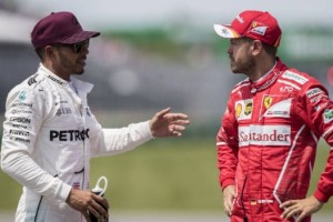 Una empresa de apuestas británica ofrece un millón de libras por una pelea entre Hamilton y Vettel 