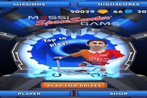  Space Scooter, el nuevo videojuego de Messi